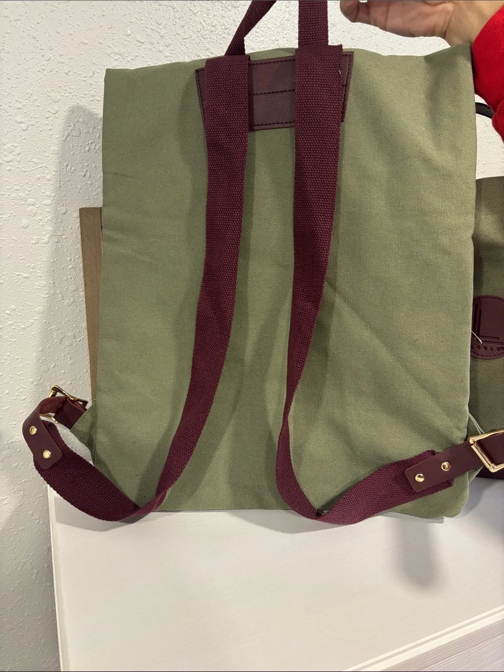 LouLuo studio shoulder bag and backpack set. - Picture 2 of 4
